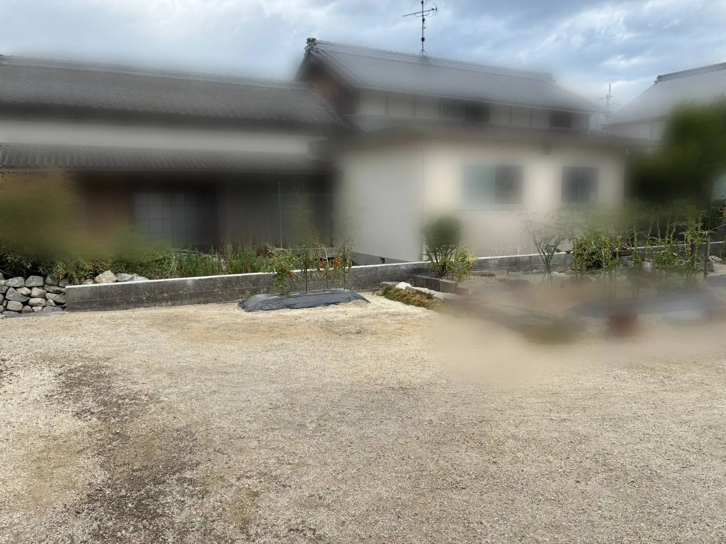 修理後【松山市府中】松山市　府中　ブロック、フェンス、門扉新設工事